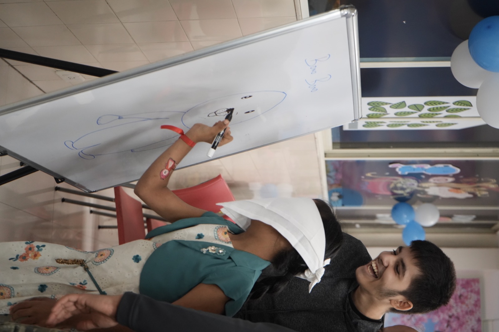 Bonobono-themed activity at the fest